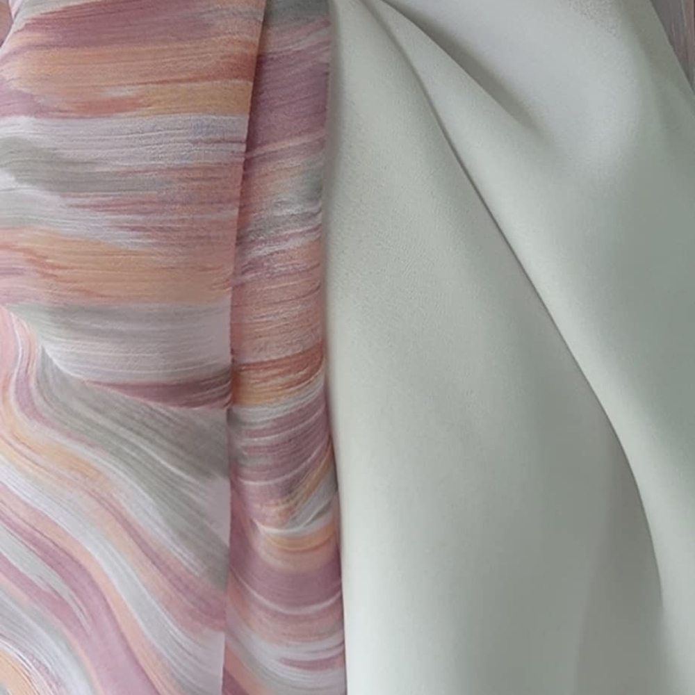 Ruby Rd. Pastel Pink Multi-Color Maxi Skirt - Picture 3 of 6